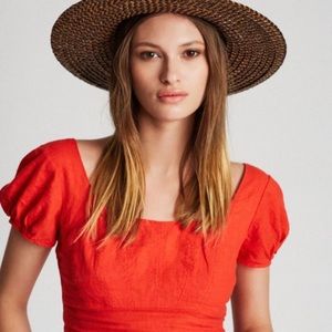 Britton Joanna hat in washed black/brown